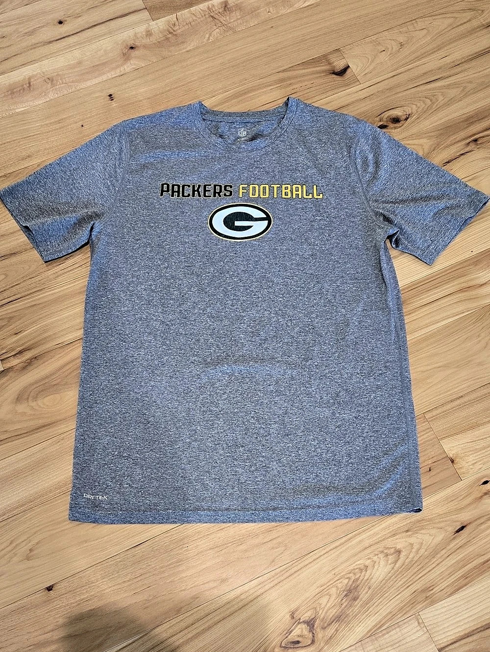Packers Football Gray Polyester Size XL Like New